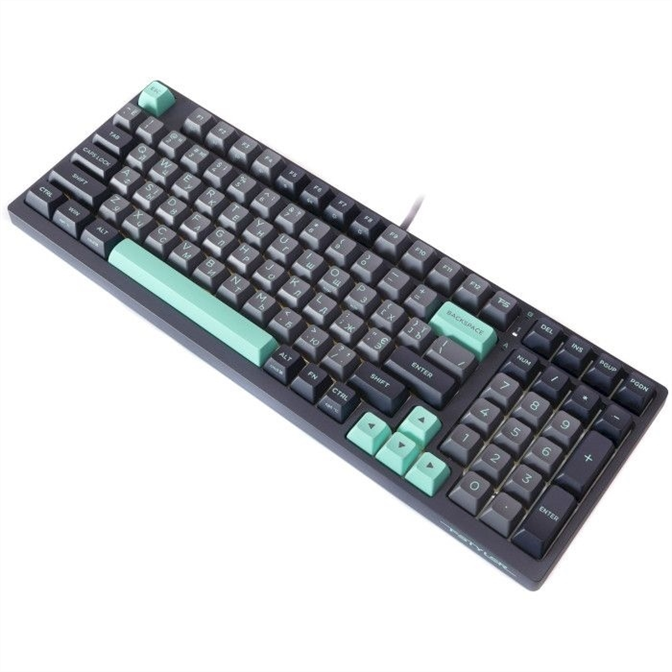 Клавіатура A4Tech Fstyler FS300 Panda Rock Climbing Чорна (Black) 165704 фото