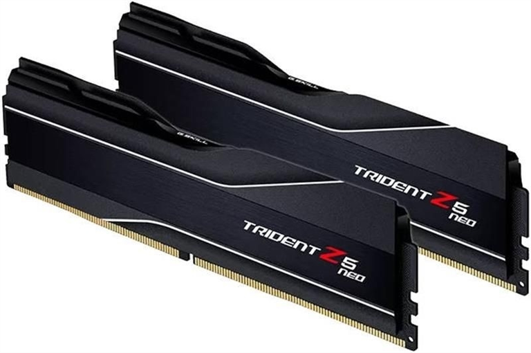 Модуль пам'яті DDR5 2x32GB/6000 G.Skill Trident Z5 Neo (F5-6000J3040G32GX2-TZ5N) Чорний (Black) 209062 фото