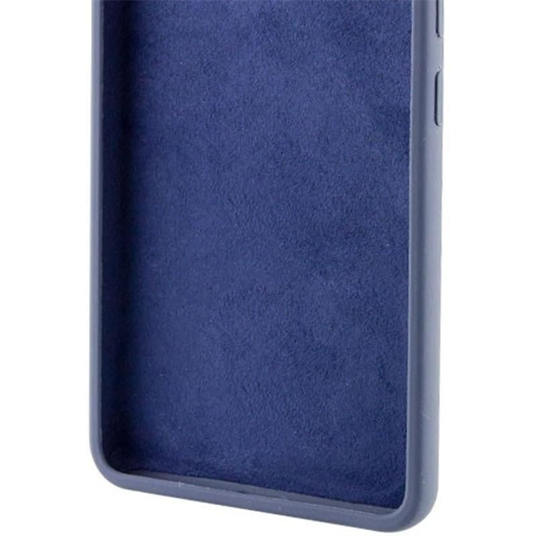Чохол накладка для Google Pixel 7 Pro TPU GETMAN Liquid Silk Full Camera Синя (Midnight Blue) 261721 фото