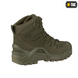 Черевики тактичні M-Tac Caiman Зелені (Olive) (45) 236135 фото 2