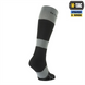 Шкарпетки M-Tac зимові Ranger Wool 40-42 Чорні Сірі (Black Grey) 221928 фото 4