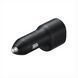 Автомобільний зарядний пристрій Samsung Galaxy 40Вт USB-A/USB-C Чорний (Black) 197142 фото 2