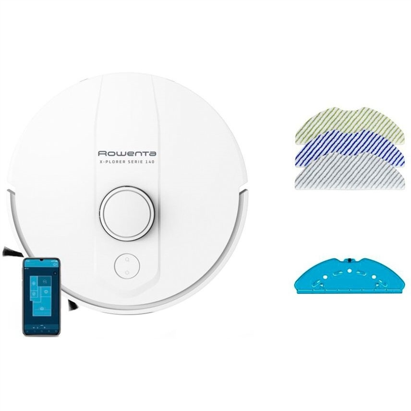 Робот-пилосос Rowenta X-Plorer Serie 140 Total Care RR9177WH Білий (White) 152344 фото