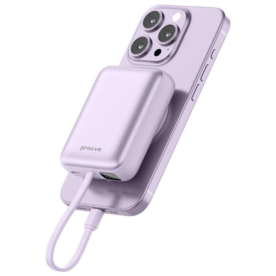 PowerBank 10000 mAh Proove Neutron 22.5W Фіолетовий (Purple) 210700 фото
