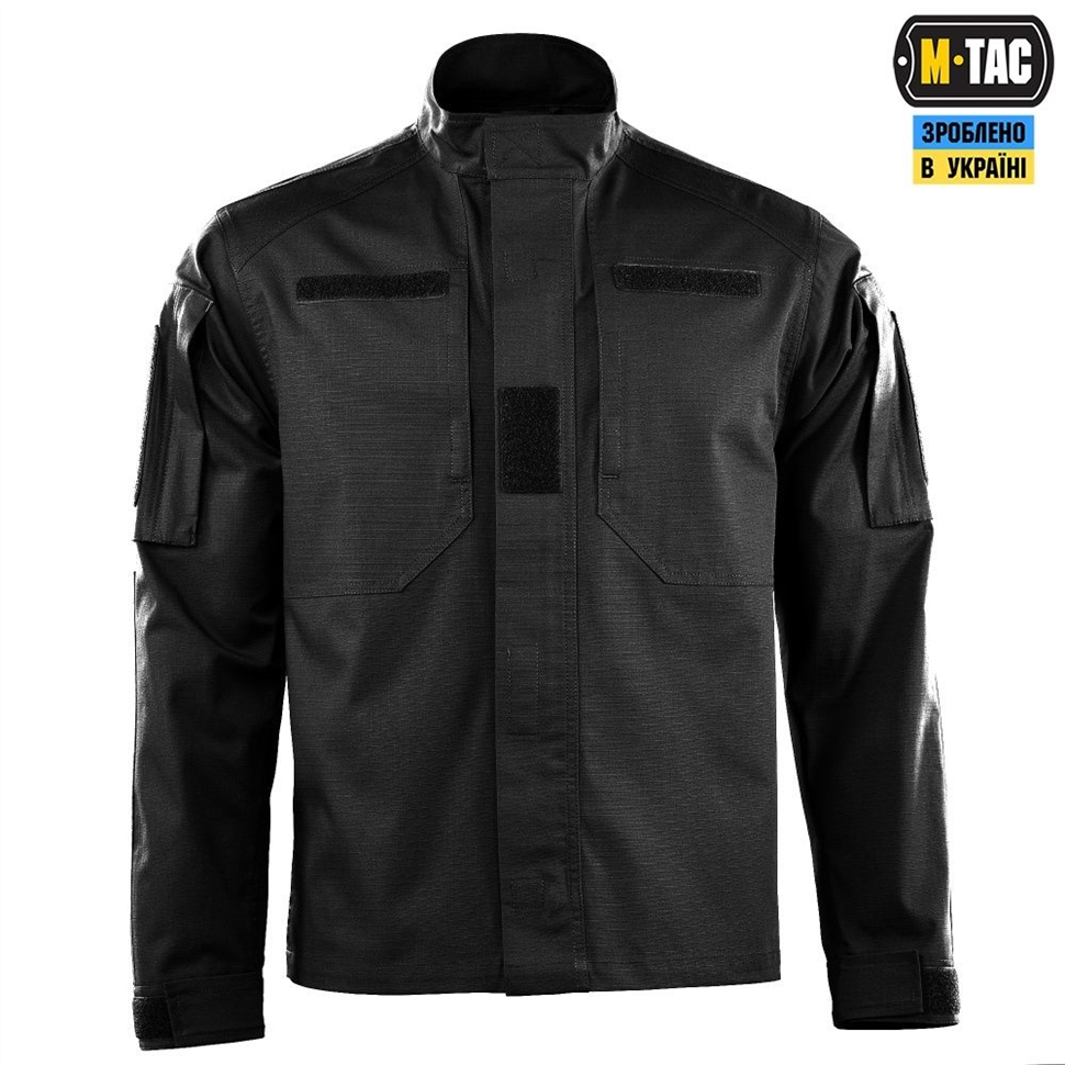 Кітель M-Tac Patrol Flex Чорний (Black) (M/L) 225660 фото