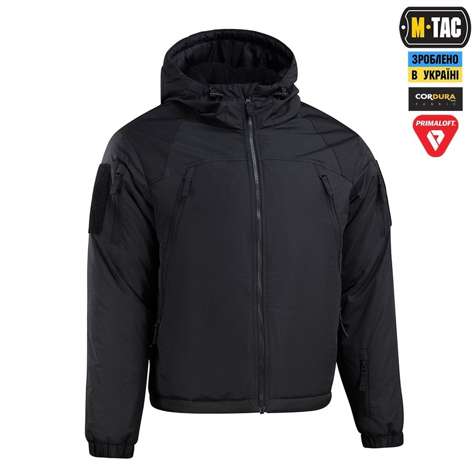 Куртка зимова M-Tac Alpha Gen.III Pro Primaloft Чорна (Black) (XL/R) 230274 фото