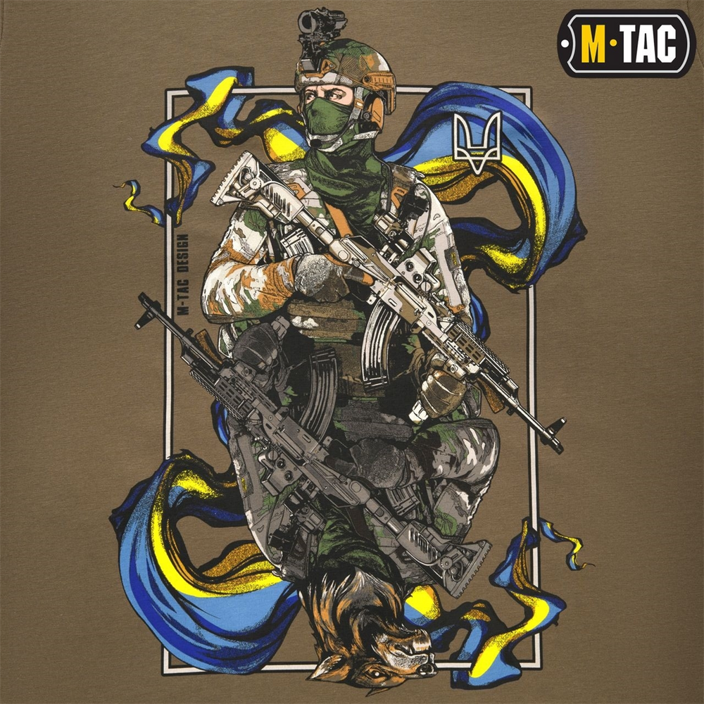 Футболка M-Tac Вовкулака Зелена (Olive) (2XL) 235218 фото