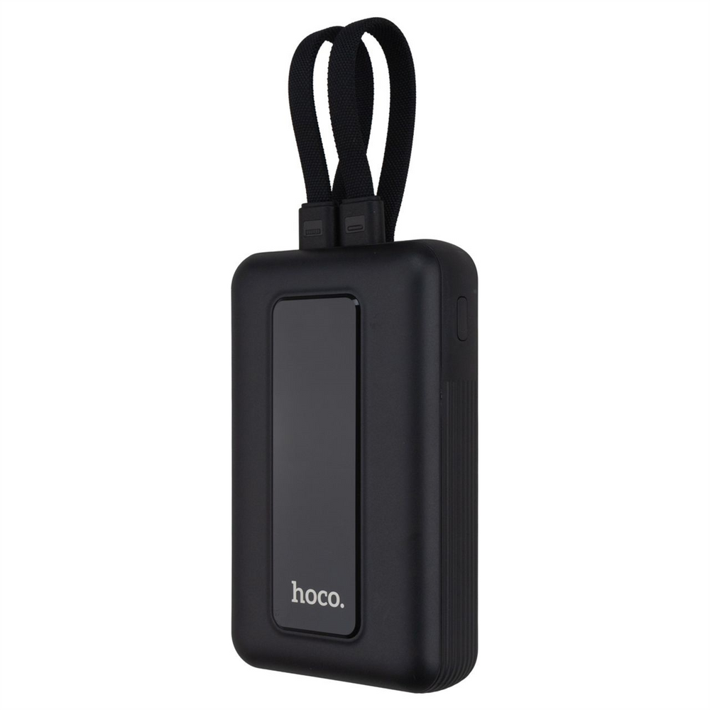 PowerBank 10000 mAh Hoco J162 22.5W+PD20W with 2 cables Чорний (Black) 196311 фото