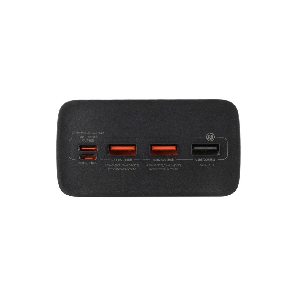 PowerBank 40000 mAh Baseus Adaman 22.5W Чорний (Black) 105153 фото