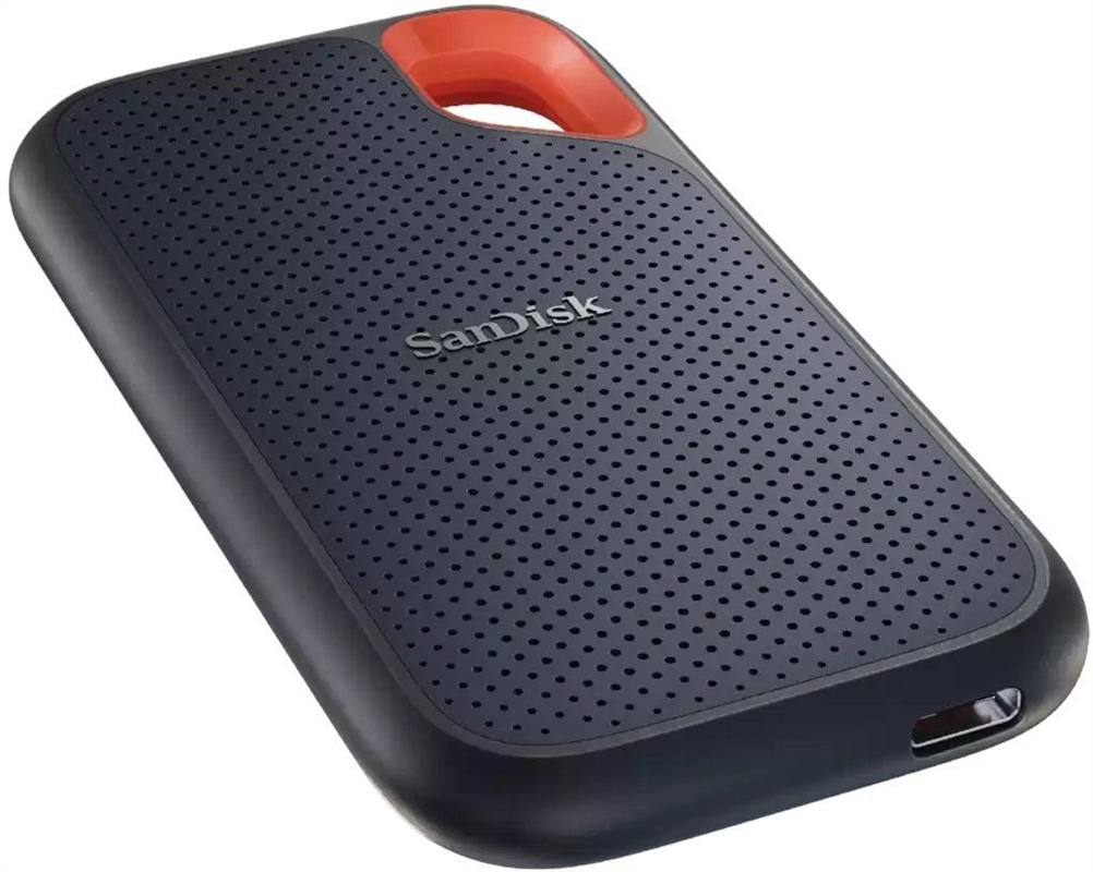 Накопичувач зовнішній SSD 1TB SanDisk Extreme Portable E61 (SDSSDE61-1T00-G25) Чорний (Black) 209616 фото