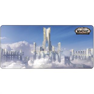 Килимок для миші Blizzard World of WarCraft Shadowlands Bastion (FBLMPWOWBASTI21XL) Блакитний (Blue) 259432 фото