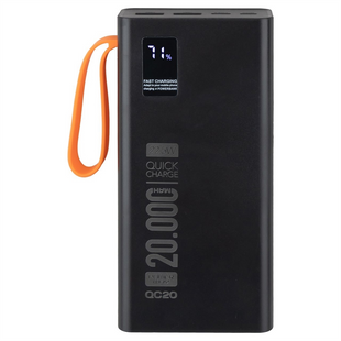 PowerBank 20000 mAh Power Way QC20 22.5W Чорний (Black) 202331 фото
