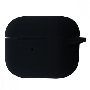Чохол для навушників AirPods 3 Pro Silicone Case Чорна (Black) 178375 фото