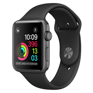 Смарт-годинник Apple Watch 3 38мм (MTF02) Чорний (Space Black) 195575 фото