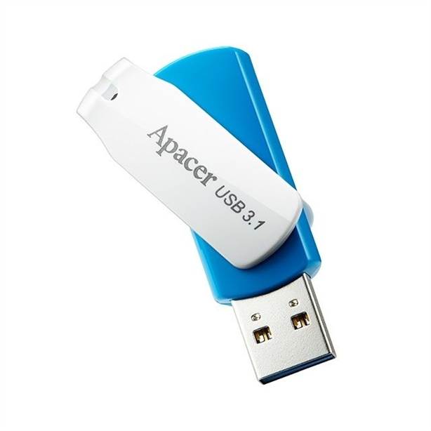 USB Флеш 32Gb Apacer AH357 (USB 3.1) Синя (Blue White) 145996 фото
