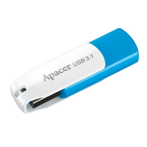 USB Флеш 32Gb Apacer AH357 (USB 3.1) Синя (Blue White) 145996 фото
