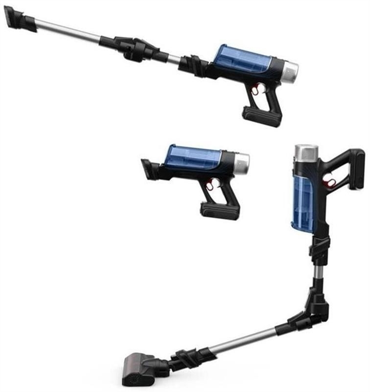 Пилосос акумуляторний Rowenta X-Force 9.6 Aqua Allergy RH20C0WO Чорний Синій (Black Blue) 152250 фото
