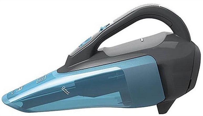 Пилосос акумуляторний (портативний) Black&Decker WDA320J Блакитний (Blue) 203953 фото