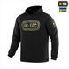 Кофта M-Tac Hoodie LOGO Чорна (Black) (M) 228649 фото 1