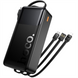 PowerBank 30000 mAh Hoco J156B Founder 22.5W+PD20W with four cable Чорний (Black) 215173 фото 5