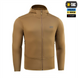 Кофта M-Tac Shadow Fleece Polartec Коричнева (Coyote) (XL) 228912 фото 4