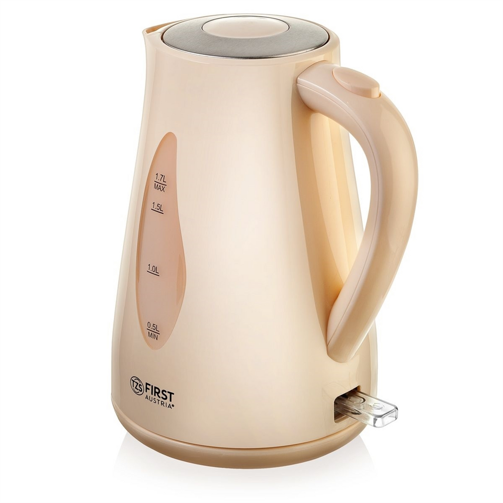 Електрочайник First FA-5417-6-CR Бежевий (Beige) 204025 фото
