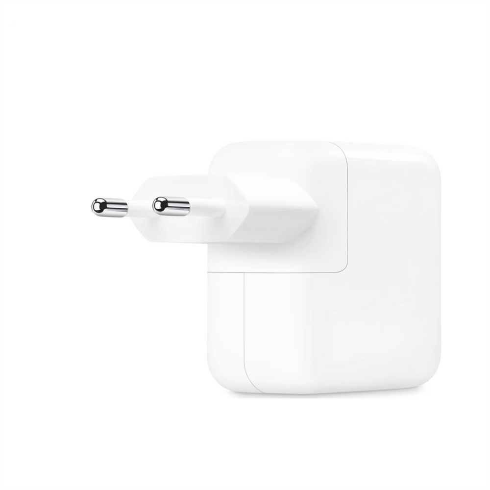 Зарядний пристрій Apple 35W Dual USB-C Port Power Adapter (MW2K3) Білий (White) 201621 фото