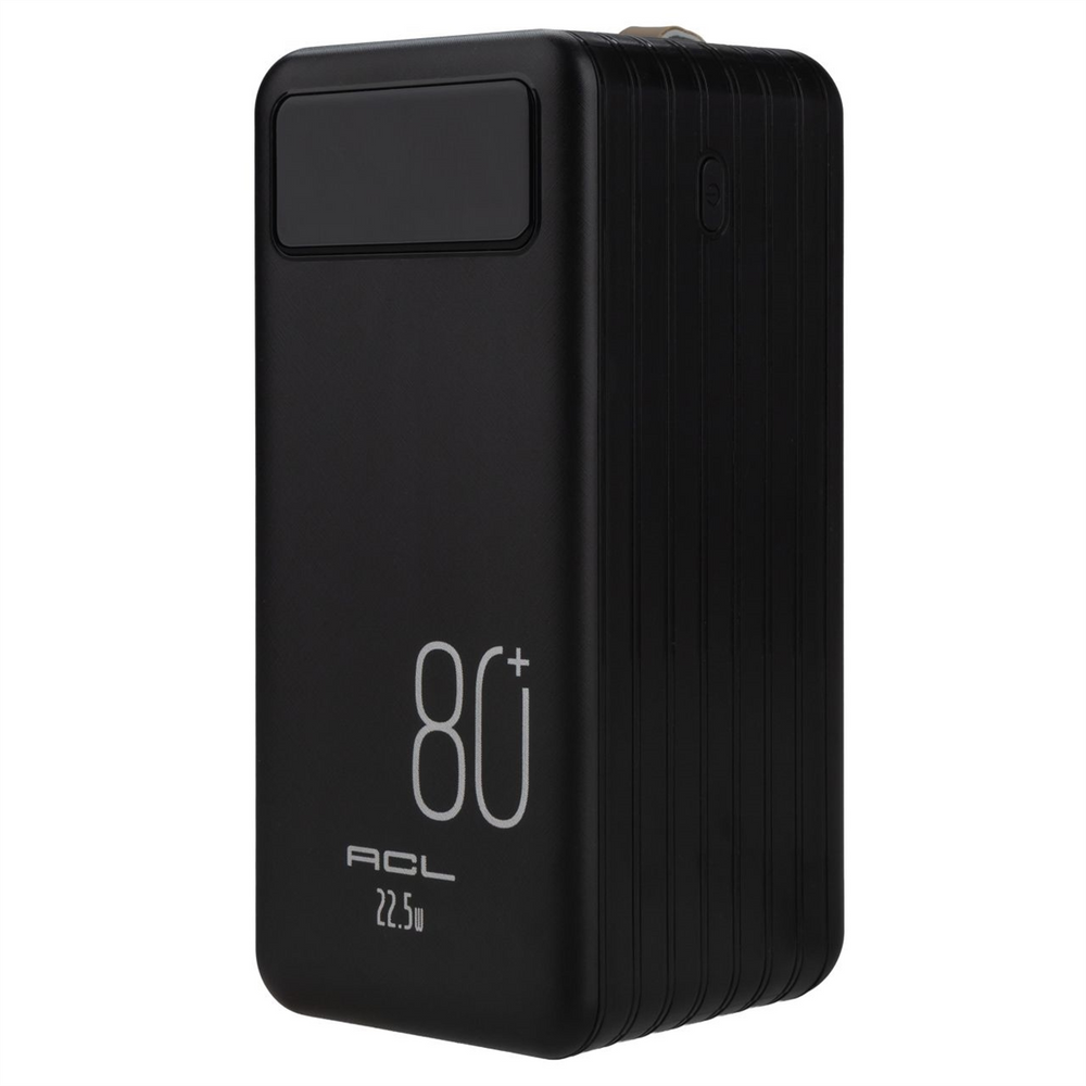 PowerBank 80000 mAh ACL PW-108 22.5W Чорний (Black) 192458 фото