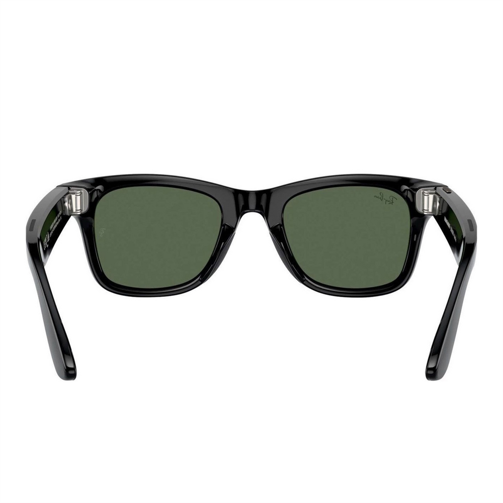 Окуляри Ray-Ban Meta Wayfarer Gen2 Large Shiny Black Frame / G-15 Green Lenses (RW4012 601/71 53-22) 202280 фото