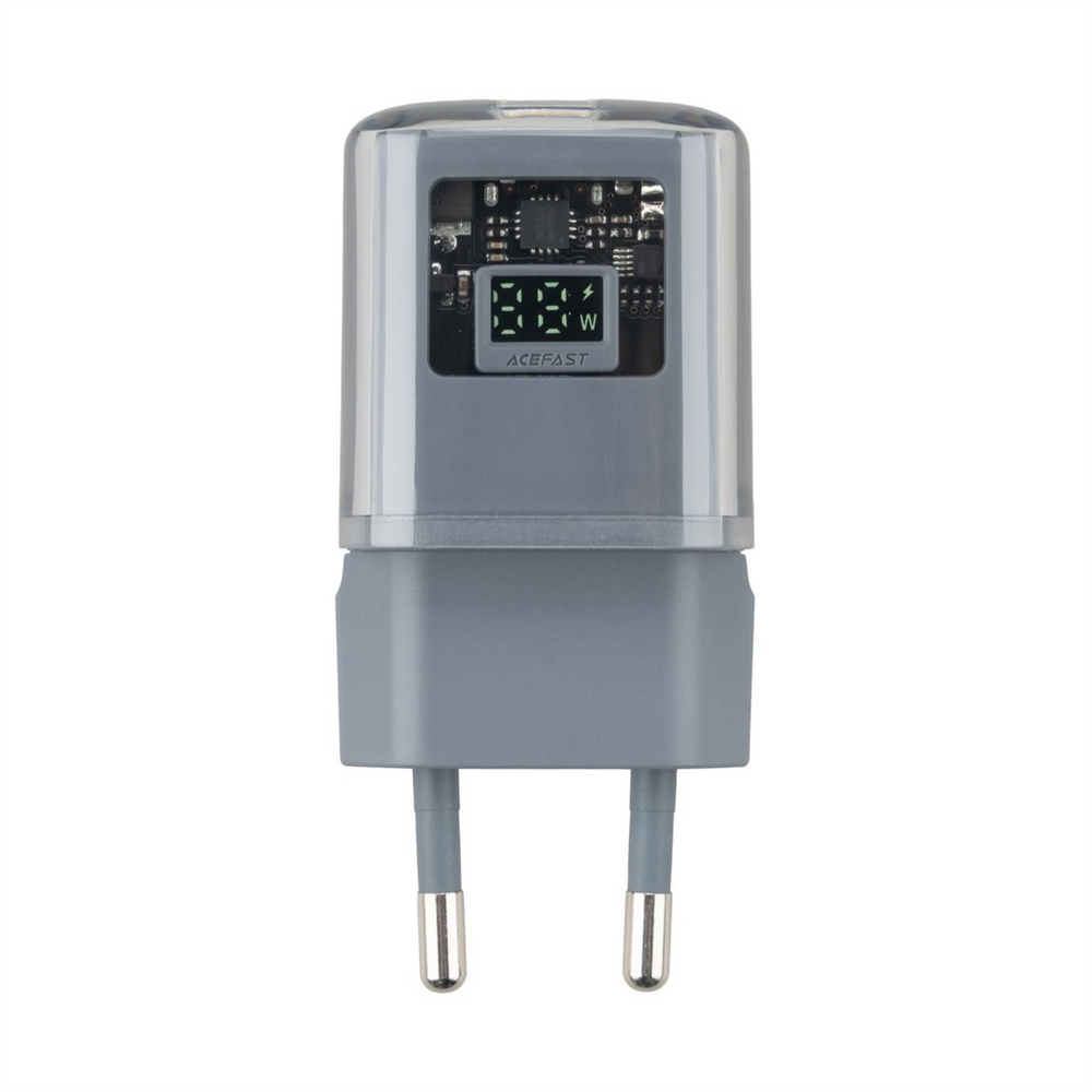Зарядний пристрій Acefast A53 (USB-C) PD 30W Сірий (Grey) 138518 фото