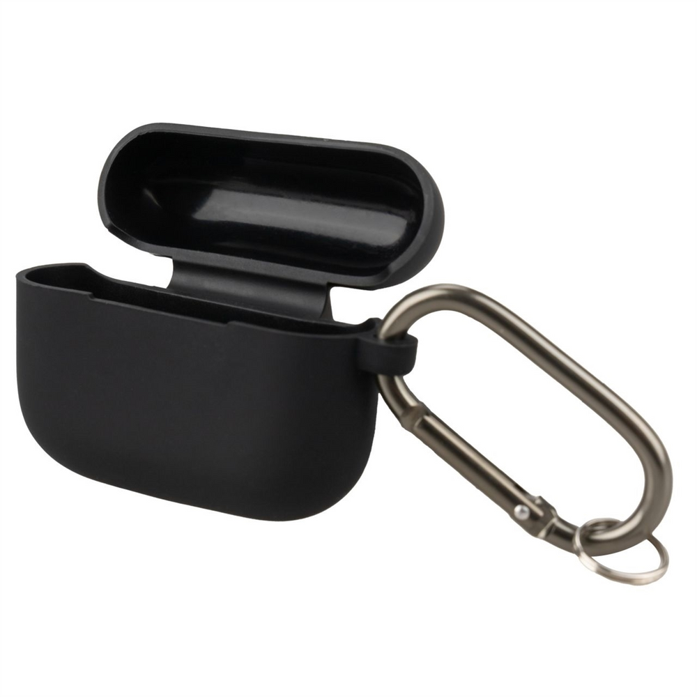 Чохол для навушників для AirPods Pro Silicone Case Чорний (Black) 110587 фото