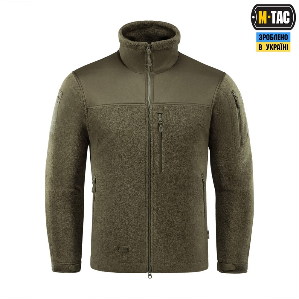 Куртка M-Tac Alpha Microfleece Gen.II Зелена (Dark Olive) (L) 229524 фото