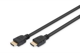 Кабель HDMI DIGITUS HDMI (M/M), 8K, Ultra High speed/Ethernet, 2м Чорний (Black) 188820 фото