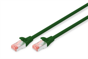Патч корд DIGITUS CAT 6 S-FTP AWG 27/7 LSZH 2м Зелений (Green) 194470 фото