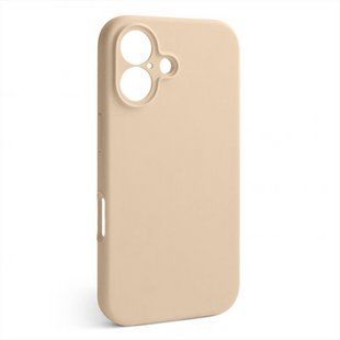 Чохол накладка для iPhone 16 NO LOGO Full Camera Protective Silicone Case Бежева (DesertGold) 249220 фото