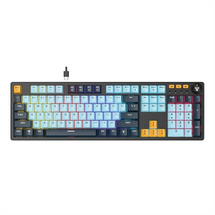 Клавіатура ігрова Fantech ATOM107S MK893S MIZU Red Switch Синя (Navy) 185889 фото