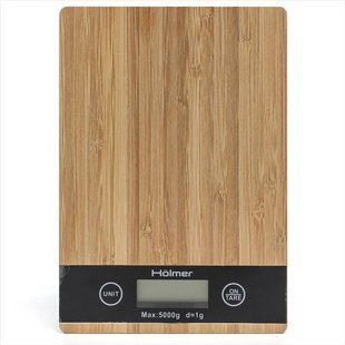Ваги кухонні Holmer HSK-2105WD Коричневі (Brown) 151306 фото