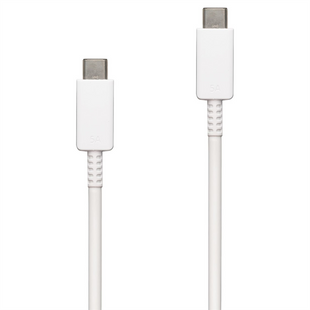 USB кабель Samsung PD 100W Type-C to Type-C Білий (White) 122663 фото