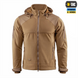 Куртка M-Tac Norman Windblock Fleece Коричнева (Coyote) (S) 225649 фото 3