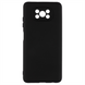 Чохол накладка для Xiaomi Poco X3 Soft Case Чорна (Black) 94770 фото 1