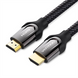 Кабель HDMI Vention HDMI - HDMI V 2.0 (M/M) (VAA-B05-B100) 1м Чорний (Black) 189328 фото 1