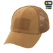 Бейсболка M-Tac з сіткою Elite Flex S/M (40560017-S/M) Коричнева (Coyote) 217555 фото 2