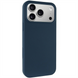 Чохол накладка для iPhone 17 Pro Max/18 Pro Max Silk Full Protective (AA) NO LOGO Синя (Depp Navy) 261551 фото 3