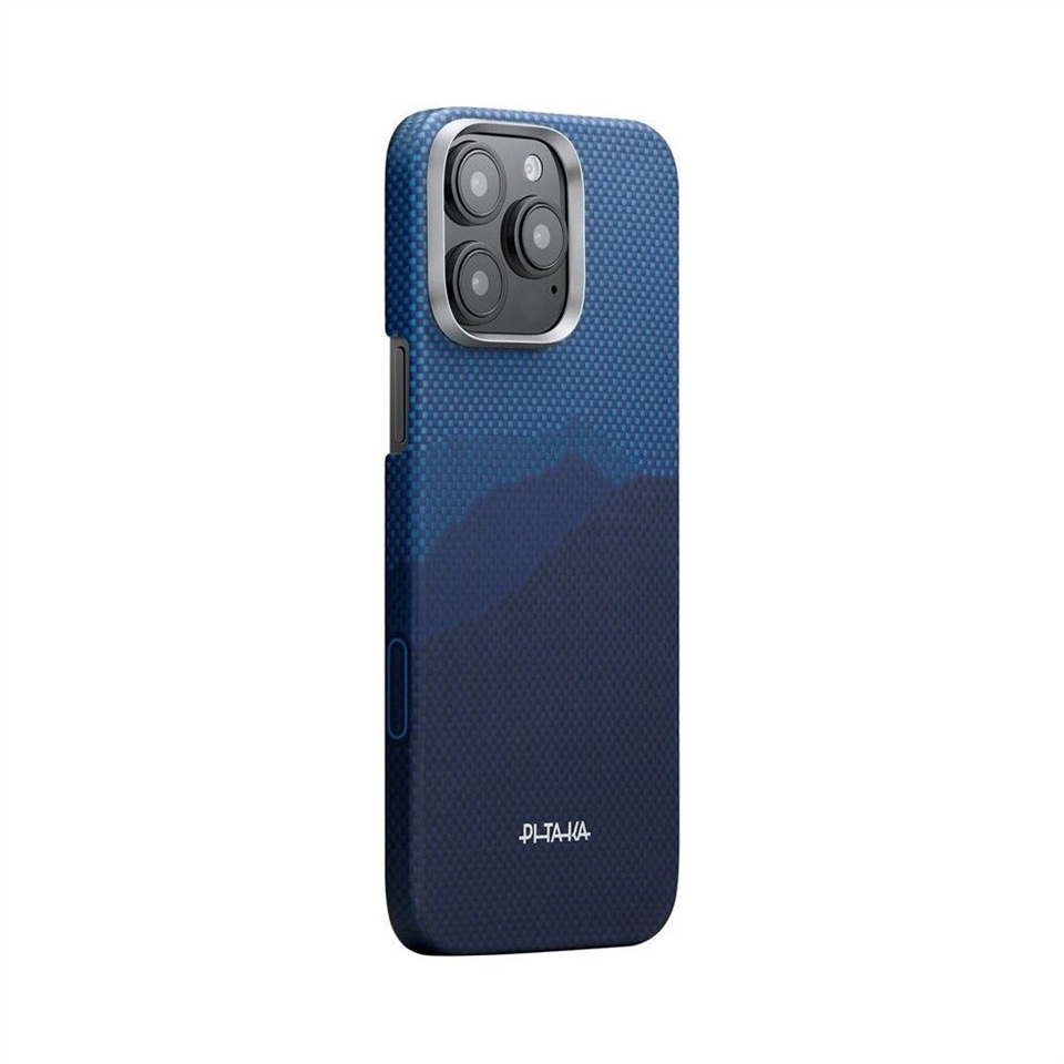 Чохол накладка для iPhone 16 Pro Max Pitaka Ultra-Slim Case Синя (Over The Horizon) 265962 фото