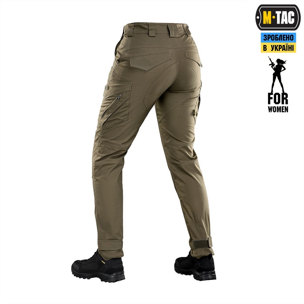 Штани M-Tac Aggressor Lady Flex Зелені (Dark Olive) (26/28) 237437 фото