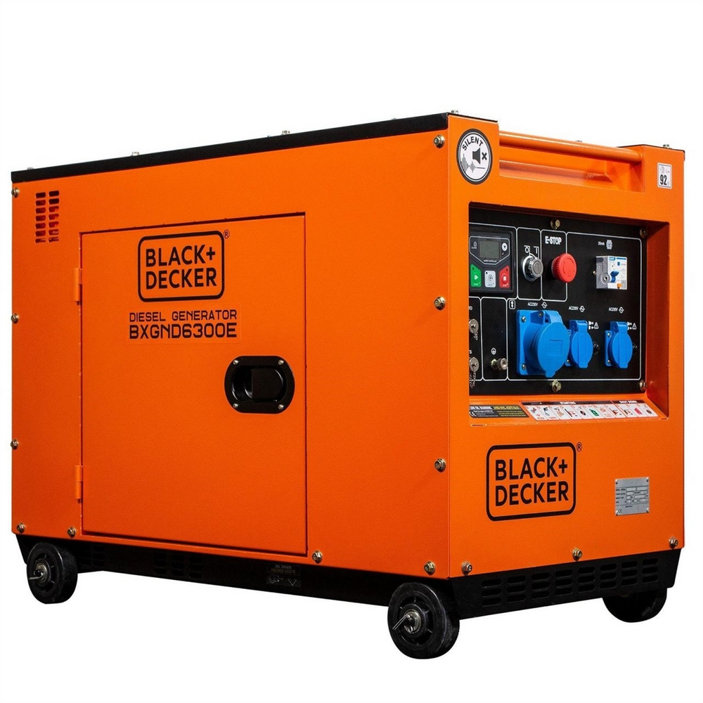 Генератор дизельний Black&Decker BXGND6300E 216157 фото