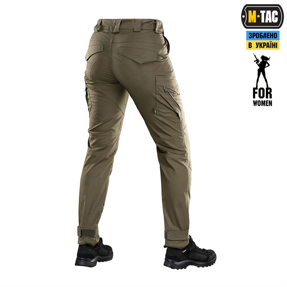 Штани M-Tac Aggressor Lady Flex Зелені (Dark Olive) (26/28) 237437 фото