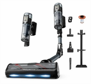 Пилосос акумуляторний (миючий) Rowenta X-Force Flex RH9C71E0 Чорний (Black) 200816 фото