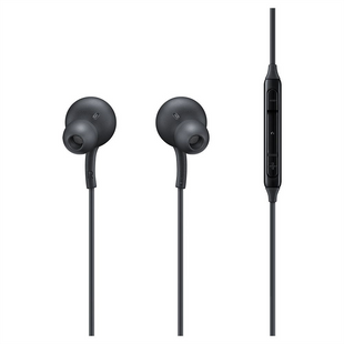 Навушники з мікрофоном Samsung EO-IC100 USB Type-C Чорні (Black) 178814 фото