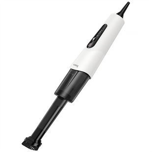 Пилосос акумуляторний (портативний) Hoco ZP16 Wave portable car vacuum cleaner Білий Чорний (White Black) 198661 фото
